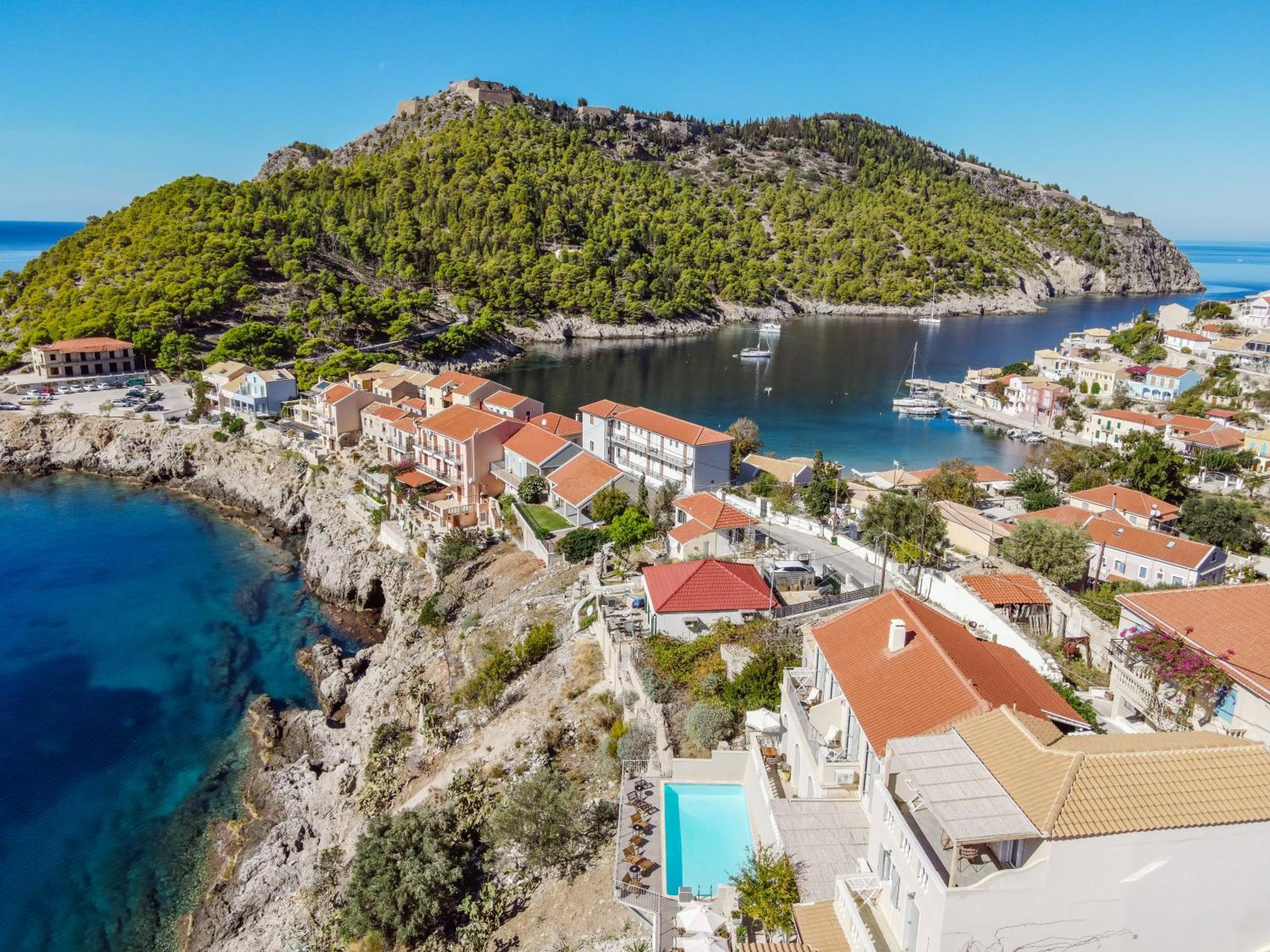 Kanakis Apartments Asos Bagian luar foto
